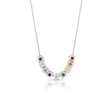 Gold Floating Rainbow Necklace,  - Katherine & Josephine