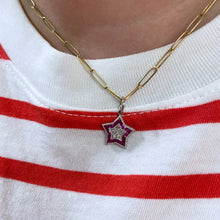 Art Deco Five Point Star Pendant