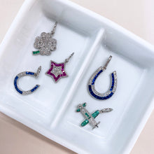 Art Deco Style Clover Pendant