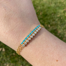 Gold RBC Bar Bracelet