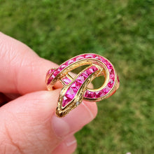 French Cut Snake Ring