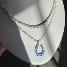 Art Deco Sapphire Large Horseshoe