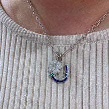 Art Deco Style Clover Pendant