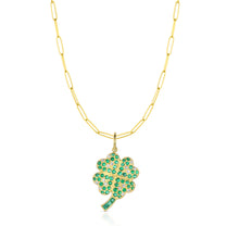 Art Deco Medium Clover Pendant