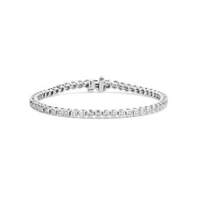 Round Brilliant Cut Bezel Tennis Bracelet