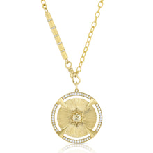 Ray Star Disc Necklace