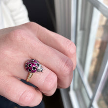 Art Deco Lady Bug Ring