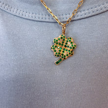 Art Deco Medium Clover Pendant