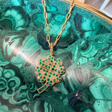 Art Deco Medium Clover Pendant
