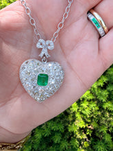 One-of-a-kind Victorian Inspired Heart Pendant