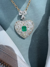 One-of-a-kind Victorian Inspired Heart Pendant