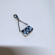 Louis Vuitton Monogram Purse Charm in 18K White