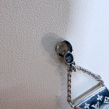 Louis Vuitton Monogram Purse Charm in 18K White