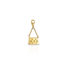 Louis Vuitton Monogram Purse Charm in 18K Yellow