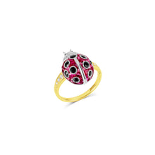 Art Deco Lady Bug Ring