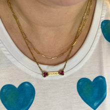 Heart Bar Necklace