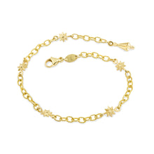 Gold Star Link Chain Bracelet,  - Katherine & Josephine