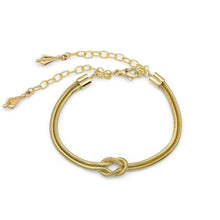 Gold Knot Bracelet, Jewelry - Katherine & Josephine