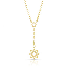 Open Star Lariat Necklace