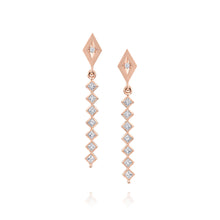 Gold Kite Shape Drop Earrings, Jewelry - Katherine & Josephine