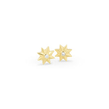 Large Gold Star Studs, Jewelry - Katherine & Josephine