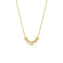 Gold Floating Diamond Necklace,  - Katherine & Josephine